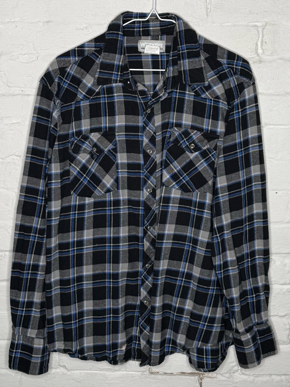 Wrangler Flannel Western Shirt XL